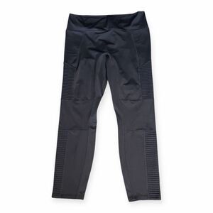 FABLETICS Women’s Black High Rise Moto Legging Size XXL / 1X